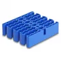 Kabelhalter DeLOCK 66325 blau 24 Kabeleingänge