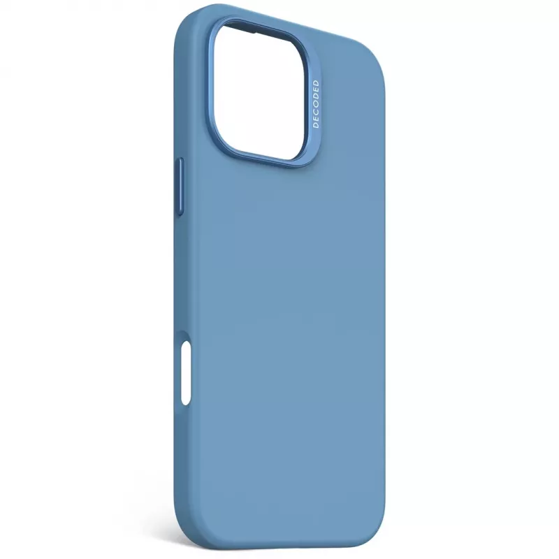 Decoded Silikon Case Hülle Apple iPhone 16 Pro Max 17,5 cm Blau