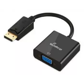 MediaRange HDMI auf DVI-I Videokonverter 20cm Schwarz 3840x2160@60fps