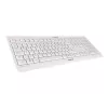 CHERRY KC 1000 Tastatur Büro USB QWERTZ Deutsch Grau