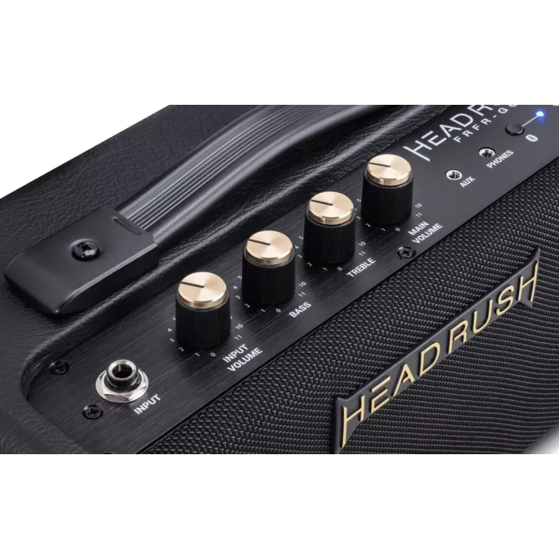Tragbarer FRFR-Gitarrenverstärker HEADRUSH FRFR-GO, 65W, Full-Range, batterie-/netzbetrieben