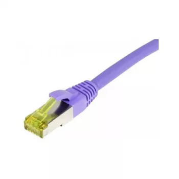 Patchkabel RJ45, CAT6A 500 MHz, 0,5 m, flieder, S-STP(S/FTP), TPE/LSZH (Ultraflex), AWG26, mit Cat.7-Rohkabel, Synergy 21 (S217762)