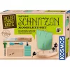 Kosmos Schnitzen Komplett-Set, Experimentierkasten, 8 Jahr(e), Mehrfarbig