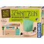 Kosmos Schnitzen Komplett-Set, Experimentierkasten, 8 Jahr(e), Mehrfarbig