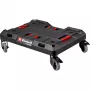 Rollplattform für Systemkoffer EINHELL E-Case, schwarz, Tragfähigkeit bis 120 kg