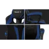 Huzaro FORCE 2.5 Blau MESH Gaming-Sessel Netz-Sitz Schwarz, Blau