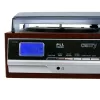 Audio-Plattenspieler Camry CR 1168 — Schwarz mit Holzfinish, 33/45 U/min, integrierte Lautsprecher, Cinch-Ausgang