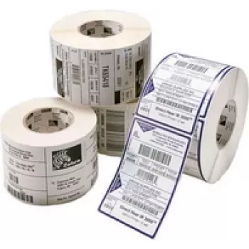 Zebra Thermorollen-Etiketten Z-Perform 1000D, weiß, permanent haftend, 6.200 Etiketten pro Rolle