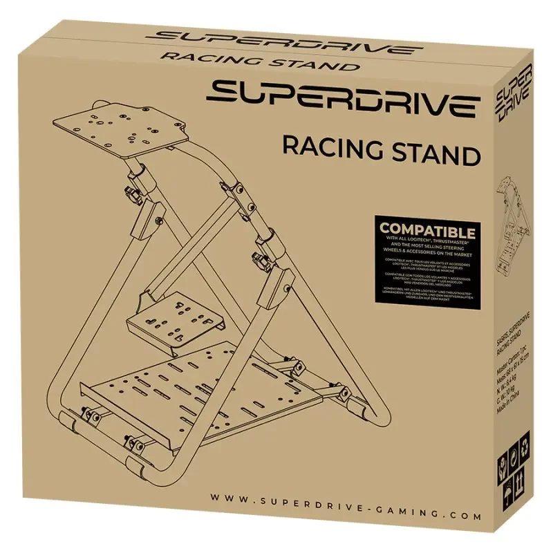Racing-Stand Subsonic SA5615 Metall Schwarz