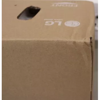 AUSVERKAUF. LG | BESCHÄDIGTE VERPACKUNG, GEBRAUCHT, Kratzer am Bein