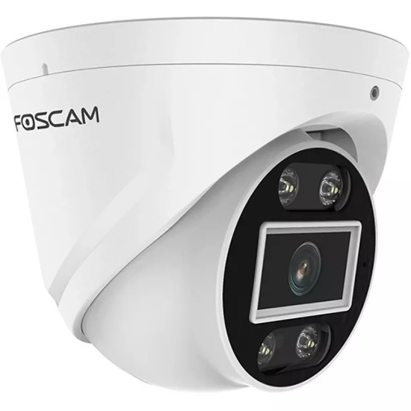 Foscam FNA108E-T4-2T FNA108E-T4-2T LAN IP-Überwachungskamera-Set 8-Kanal mit 4 Kameras 3840 x 2160 Pixel (FNA108E-T4-2T)