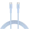 CANYON Kabel OnWire 60CL C-C 60W COLOR Geflochten 1m Hellblau