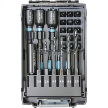 Bohrerset Makita E-22866 — 31-teilig, verschiedene Größen für Holz, Metall, Mauerwerk