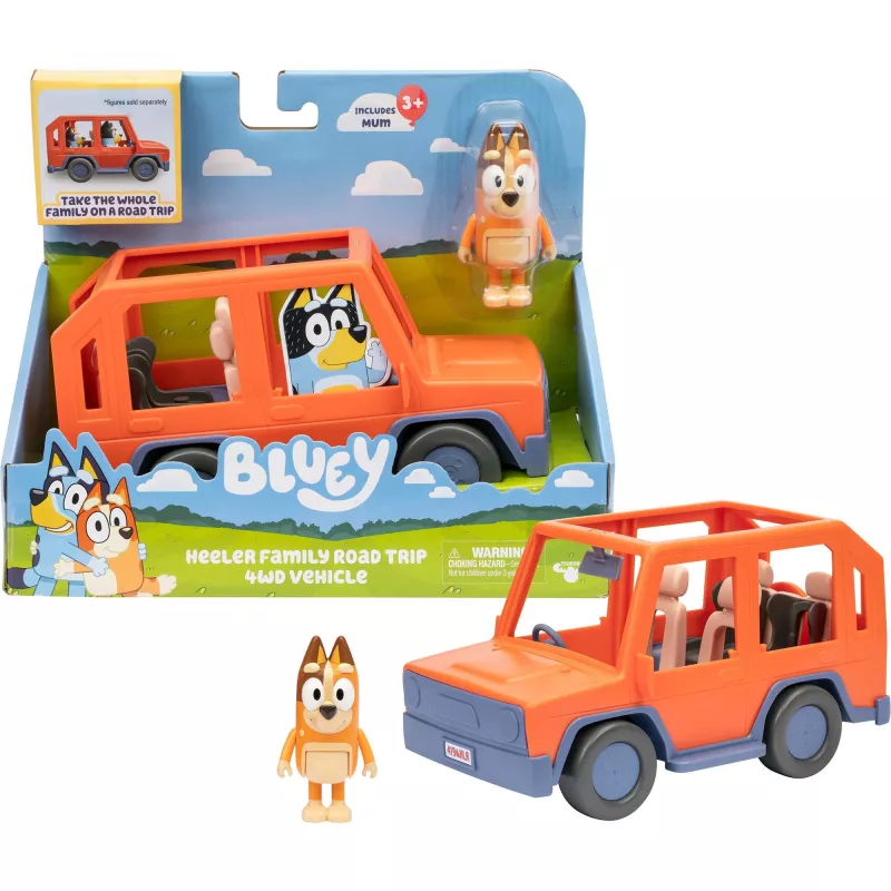 Bluey. Familien-Roadtrip