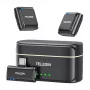 Kabelloses Lavalier-Ansteckmikrofon und USB-C-Powerbank-Kit Telesin P5-MCP-01 für Telefone