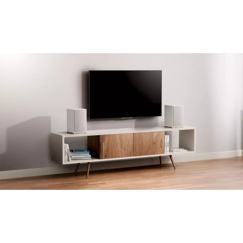 Tragbarer Lautsprecher Blaupunkt BS60WH LED, Weiß
