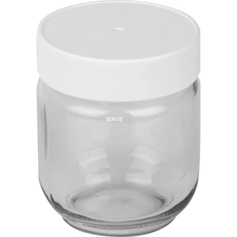 Joghurtbereiter Ersatzgläser-Set JG 8, Glas transparent/Weiß, 8-teilig