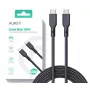 AUKEY CB-KCC101 Nylon-Kabel USB-C auf USB-C 1m