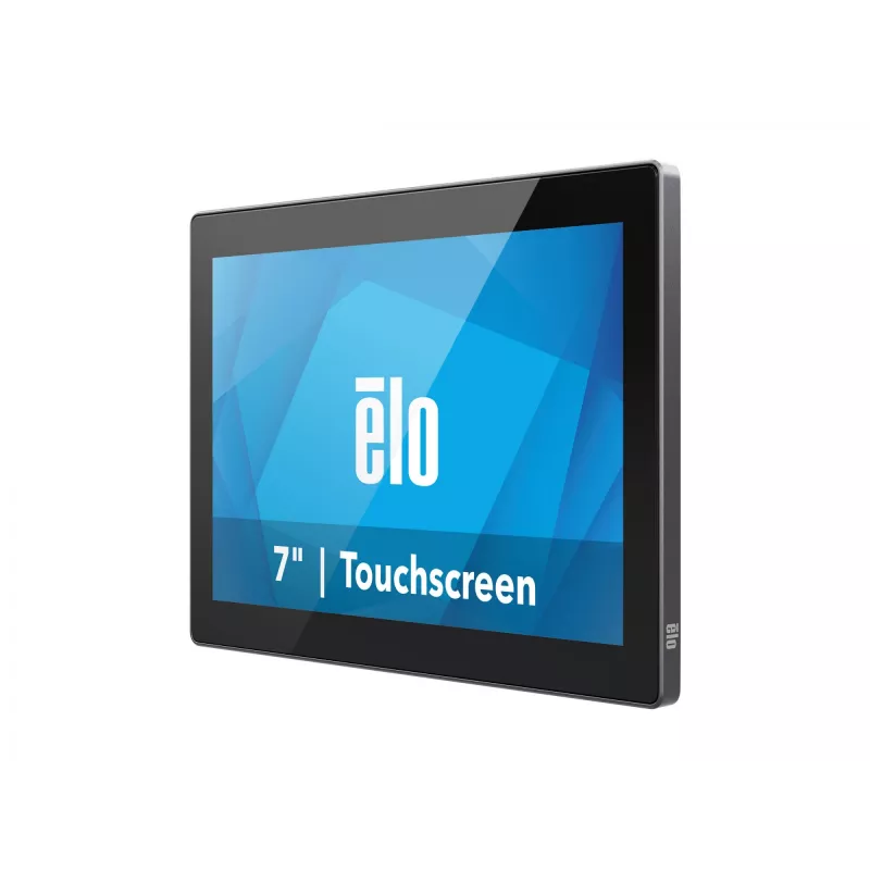 Elo 0704LS, 17,8 cm (7''), Projected Capacitive, 10 TP, USB-C, Kit, dunkelgrauer Touchmonitor, Anzeige-Diagonale: 17,8 cm (7''), Projected Capacitive, 10 Punkte, Auflösung: 1280 x 800 Pi
