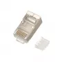 Extralink CAT6 FTP RJ45 Stecker 8P8C Stecker/Buchse Transparent