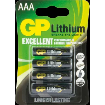 Einwegbatterie GP Batterien Lithium 103173 AAA