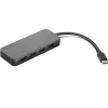 Lenovo GX90X21431 Laptop-Dockingstation/Port-Replikator USB 3.2 Gen 2 (3.1 Gen 2) Typ-C Schwarz