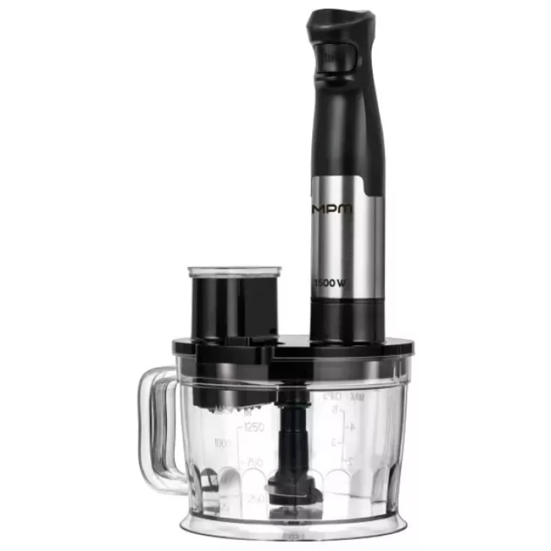 MPM MBL-39M Stabmixer-Set, 1500 W, Schwarz