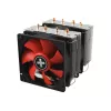 Cooler Xilence XC044 Prozessorkühler 9,2 cm Schwarz Rot