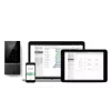 Zeiterfassungsgerät Safescan 125-0586 Schwarz Fingerabdruck Passwort Smartcard
