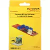 Delock Konverter M.2 Key B+M Stecker > 2 x USB 3.0 Pinleiste - USB-Adapter - M.2-Karte - USB 3.0 (intern) x 2 (62843)