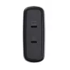 TRUST Maxo 100W 2-Port USB-C GaN Ladegerät — 100 W, 2× USB-C, max. 20 V, 2 m Kabel, schwarz