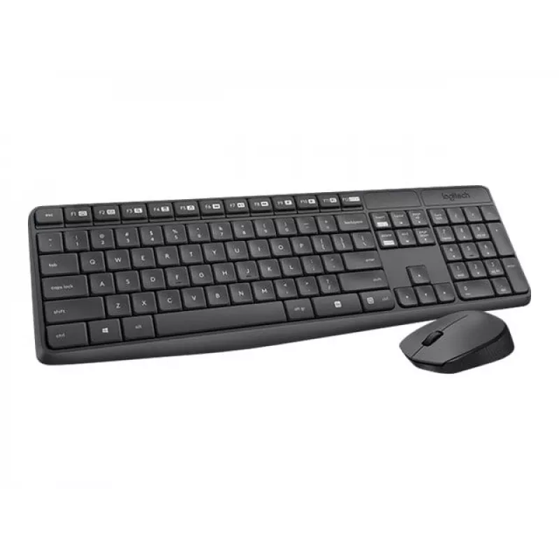 Kabelloses Tastatur-Maus-Set Logitech MK235