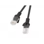 Netzwerkkabel LANBERG PCU5-20CC-0200-BK RJ-45 Cat5e, 2 m, schwarz, verseilte CCA-Leiter, U/UTP