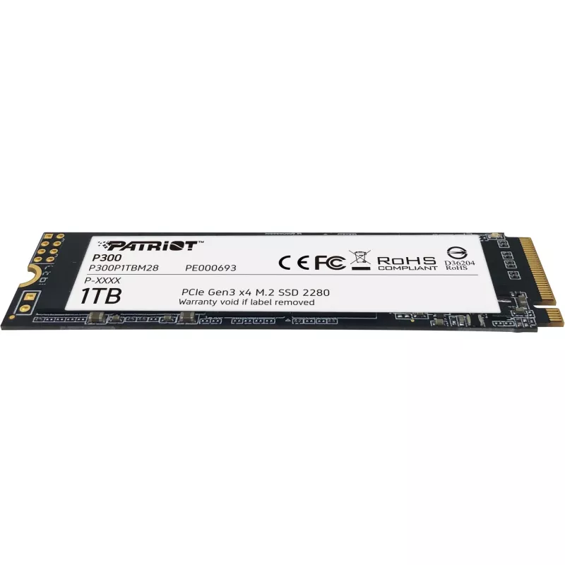 Patriot Memory P300 1,02 TB M.2 PCI Express 3.0 NVMe 3D NAND