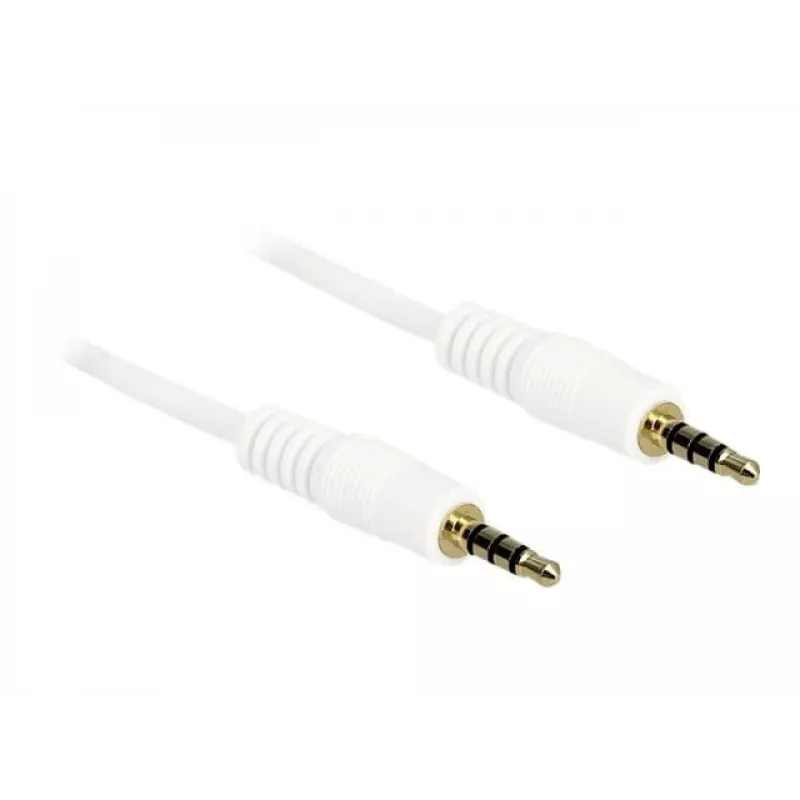 Audiokabel 3,5 mm DeLOCK 83441 2 m Weiß