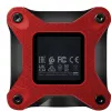 Externe SSD ADATA SD620 1 TB, tragbar USB 3.2 Gen 2 (Micro-USB B), Lesegeschwindigkeit 520 MB/s, Schreibgeschwindigkeit 460 MB/s, stoßfest, Rot
