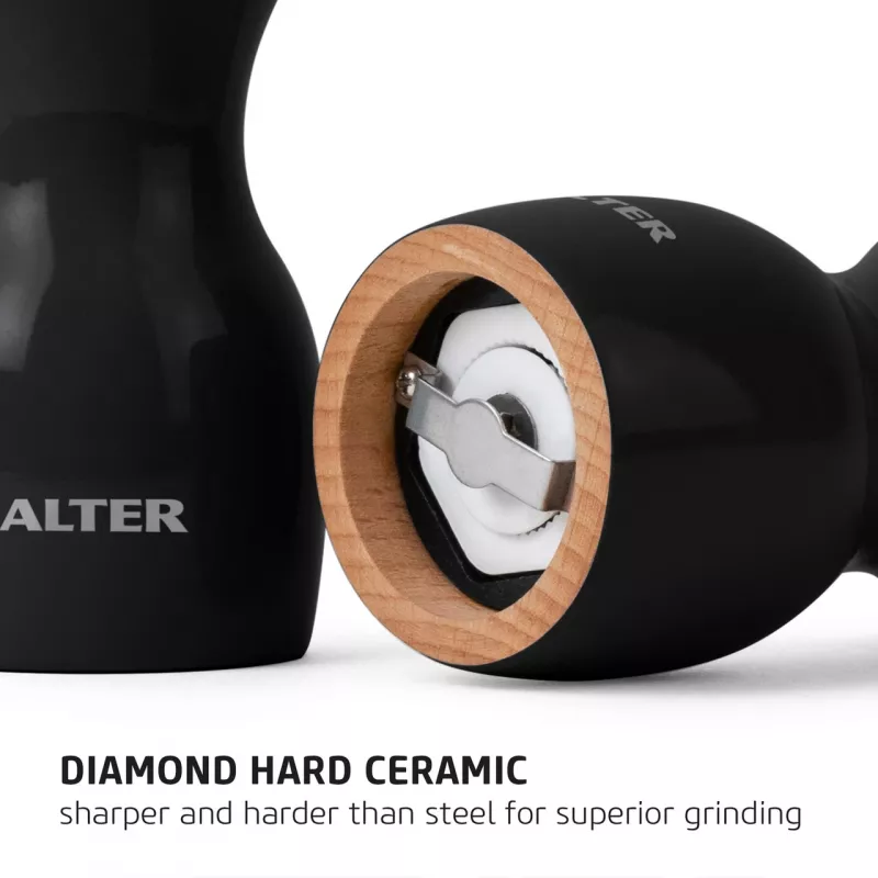 Salz- und Pfeffermühlen Salter 7613 GYXR, grau glänzend