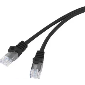 BASETech BT-1717480 Netzwerkkabel Schwarz 10 m Cat5e U/UTP (UTP) (BT-1717480)