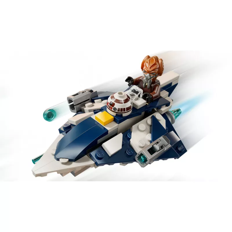 LEGO Microfighter Star Wars Plo Koons Jedi Starfighter 75400 — 89 Teile, 1 Minifigur, Alter 6+