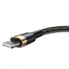 Baseus Cafule Kabel USB Lightning 1,5 A 2 m (Gold+Schwarz)