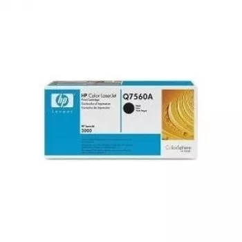 HP 314A Schwarz Original LaserJet Tonerkartusche (Q7560A) for Farbe LaserJet 2700, 2700n, 3000, 3000d