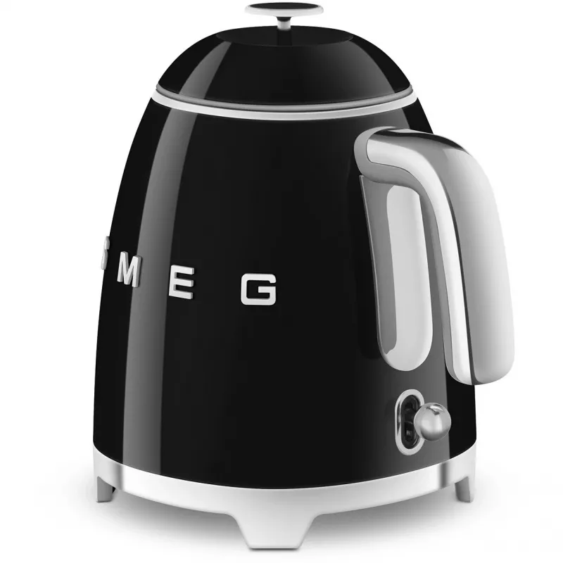 SMEG Wasserkocher (KLF05BLEU) mini 0,8L schwarz
