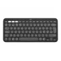 Logitech Pebble Keys 2 K380s – Tastatur – kabellos – Bluetooth LE – QWERTY – Nordic (Dänisch/Finnisch/Norwegisch/Schwedisch) – Tonal Graphite (920-011879)