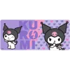 Mauspad Kids Euroswan 80x30 cm Hello Kitty Kuromi, große rechteckige Gaming-/Schreibtischmatte