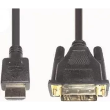 HDMI 3 Videokabel-Adapter e+p 2m DVI-D Schwarz