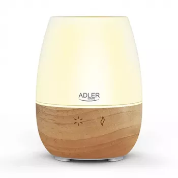 Aroma-Diffusor Adler AD 7967 — Ultraschall, für Räume bis 25 m², braun/weiß