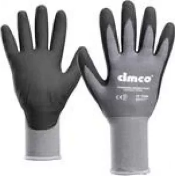 Arbeitshandschuhe cimco 141266 — Schutzhandschuhe, schwarz und grau, Größe nicht angegeben