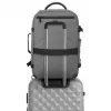 Rucksack Manhattan Rome Notebook Travel 43,9 cm (17,3 Zoll) Zwei Hüllen 40 L Hellgrau