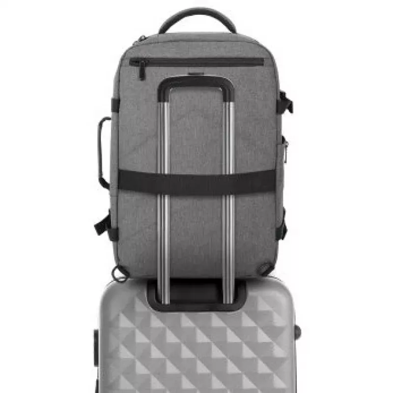 Rucksack Manhattan Rome Notebook Travel 43,9 cm (17,3 Zoll) Zwei Hüllen 40 L Hellgrau