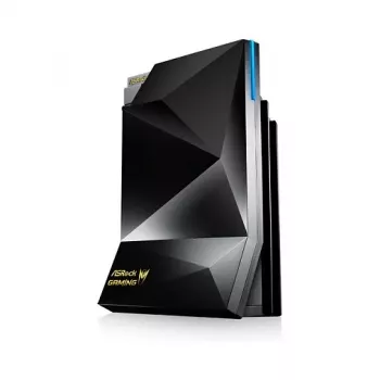 Kabelrouter ASROCK G10 AC2600 – Dualband-WLAN 802.11ac, Gigabit Ethernet, USB 3.2, 256 MB Flash / 512 MB RAM, Schwarz